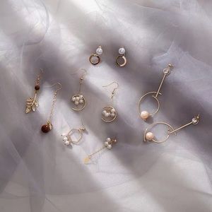 5 earrings set